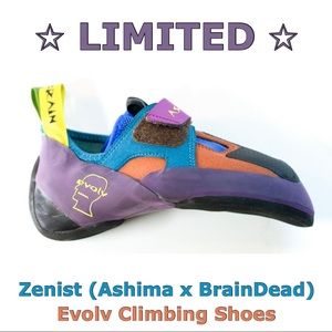 Zenist (Ashima x BrainDead) Evolv Climbing Shoes